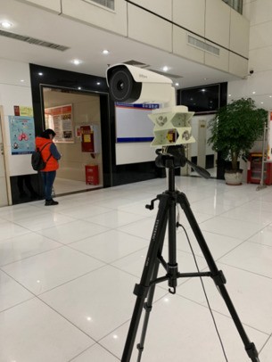 大华超高精度热成像人体测温系统助力云南省第一人民医院抗疫防控！