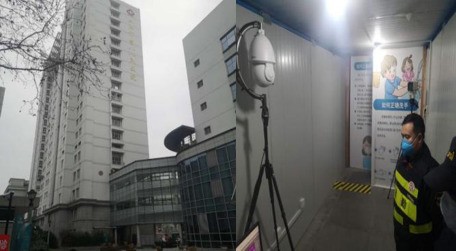 大华超高精度热成像人体测温系统助力云南省第一人民医院抗疫防控！
