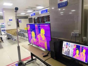 大华超高精度热成像人体测温系统助力云南省第一人民医院抗疫防控！