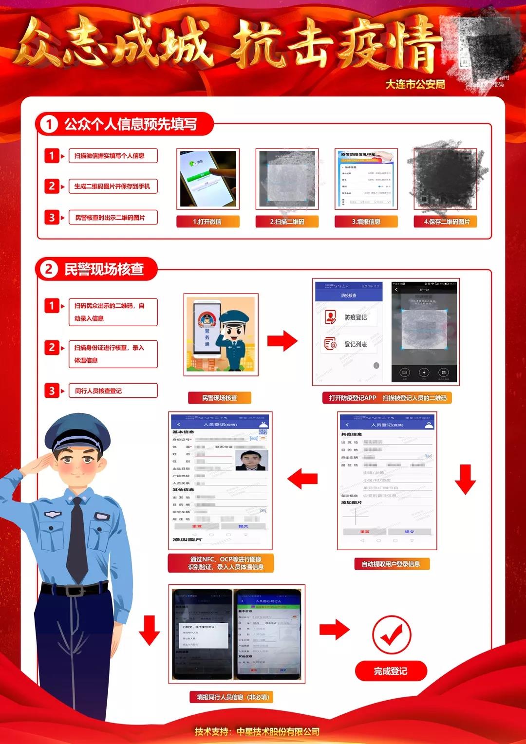 战疫情丨中星技术防疫核查APP 助力全国疫情阻击战