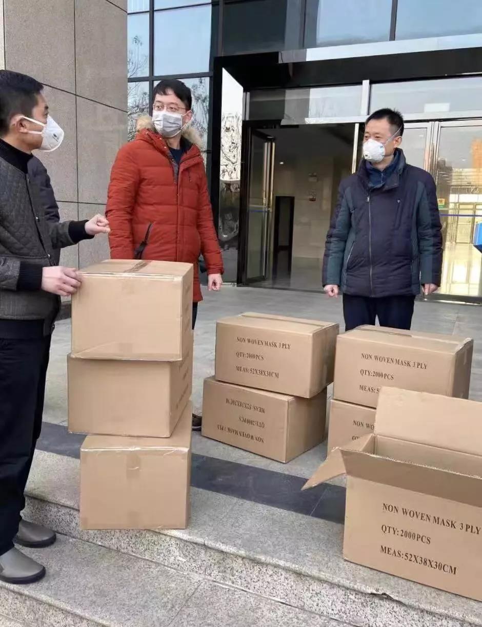 我们在行动|深兰科技多次捐赠物资驰援武汉