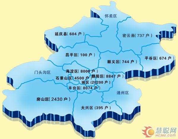 两张图看懂北京棚户区改造分布情况