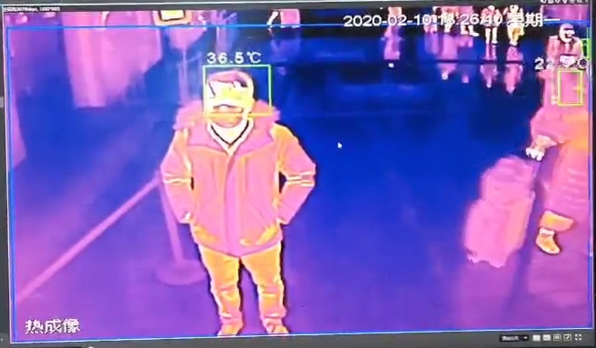 畅行“无阻”，大华超高精度人体热成像测温助力北京西站打好返程高峰“防疫战”