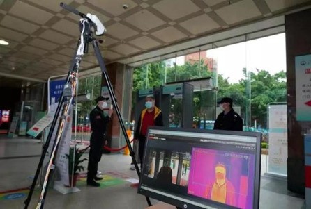 大华超高精度热成像人体测温系统助力云南省第一人民医院抗疫防控！