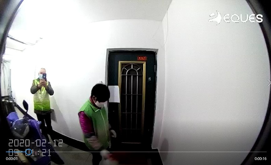 疫情防控神器！智能可视门铃实现零接触，秒报警！