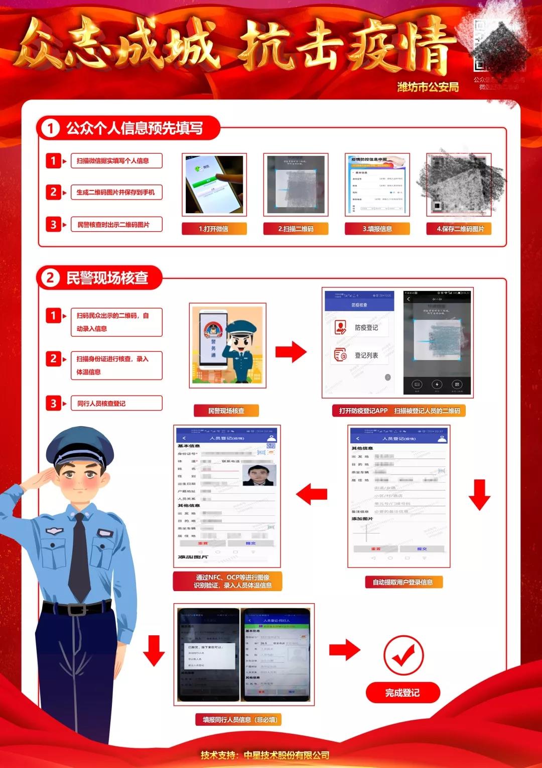 战疫情丨中星技术防疫核查APP 助力全国疫情阻击战