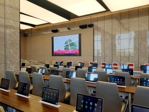 【itc会议无纸化、同声传译、录播、中控案例】江苏盐城荷兰花海