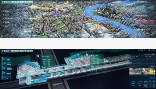 城市轨道交通数字孪生可视化