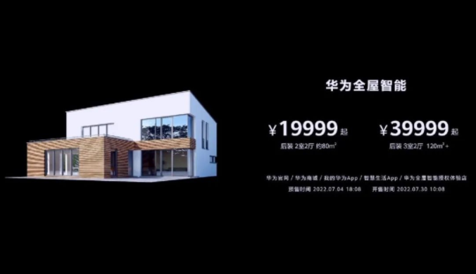 华为全屋智能新品发布：19999元，聚焦交互体验