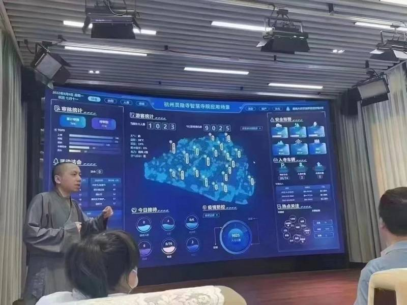 数字化入佛门，安防、物联企业敲了敲寺庙的木鱼“功德＋1”