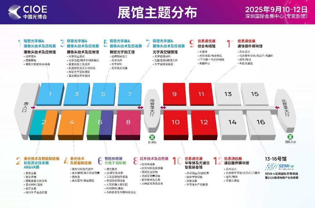 26届中国国际光电博览会9月深圳启幕，构筑“光电子+半导体”30万平融合生态！