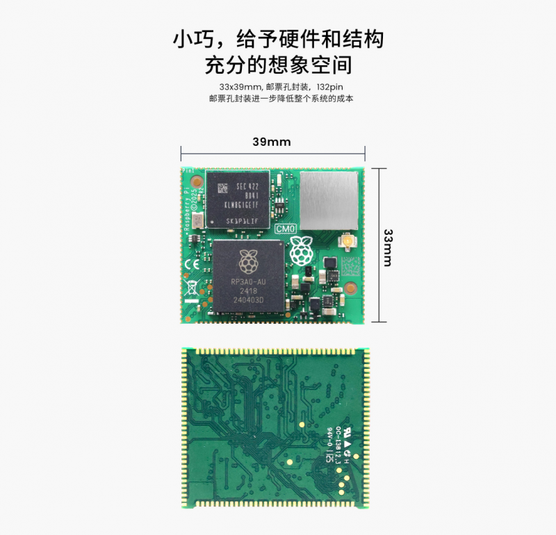 Raspberry Pi联合上海晶珩发布中国专属CM0：树莓派史上最小计算模组亮相工博会