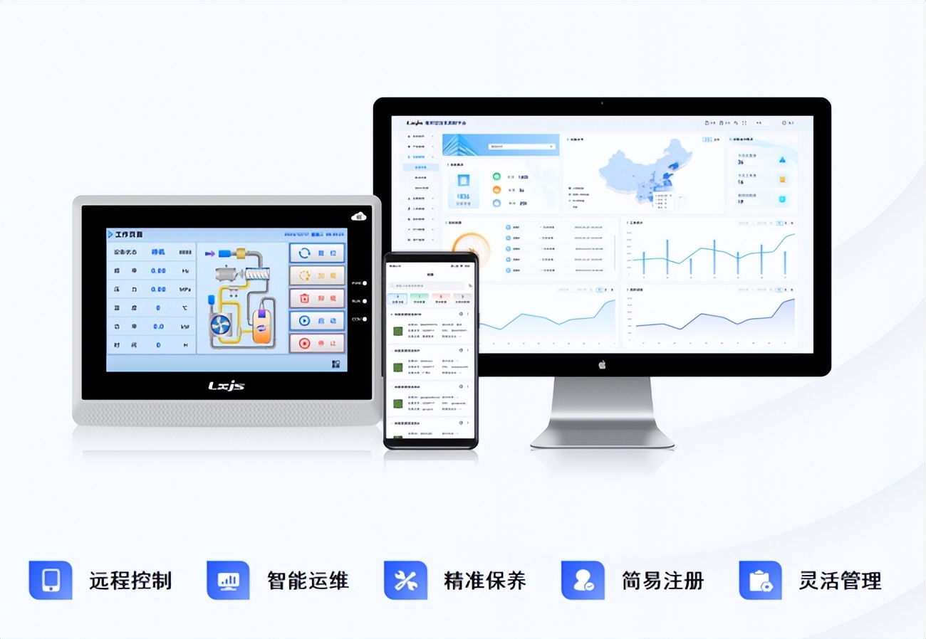 隆祥技术17年专注空压机控制领域，以气加加物联网打造万物物联新时代