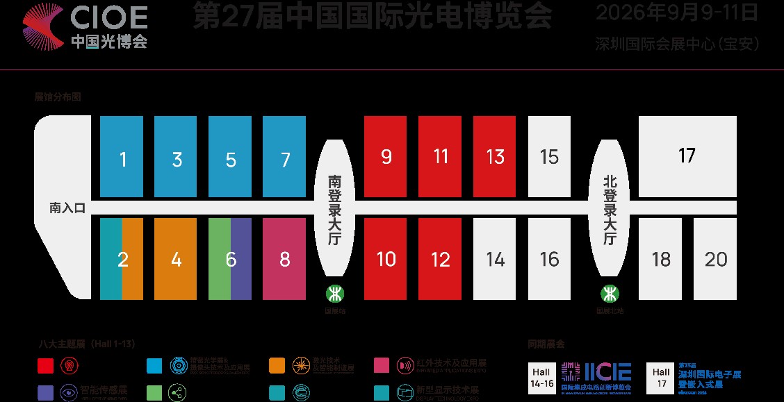 2026CIOE中国光博会观众报名通道正式开启!光电全产业链盛会蓄势待发 2026CIOE中国光博会观众报名通道正式开启!光电全产业链盛会蓄势待发